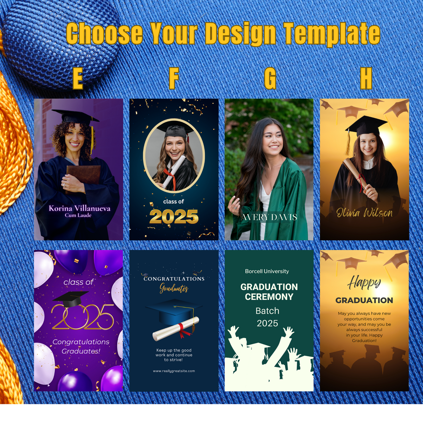 Laser Cut Custom Graduation Wallet Card 2025