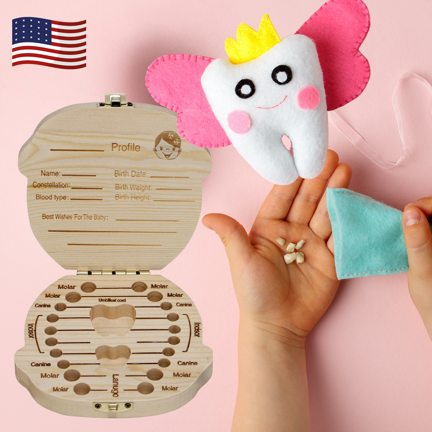 Personalized Magic Tooth Fairy Box