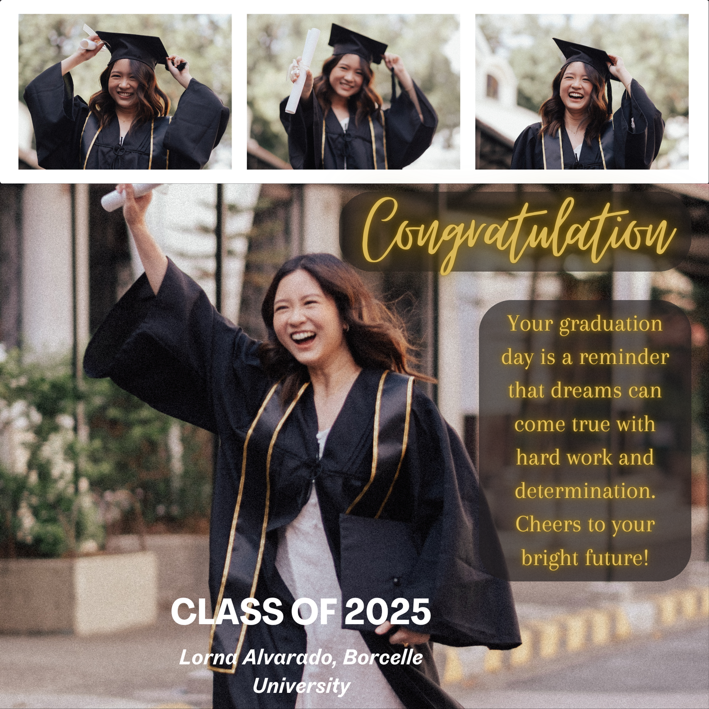 Custom Graduation Balloon with Photo