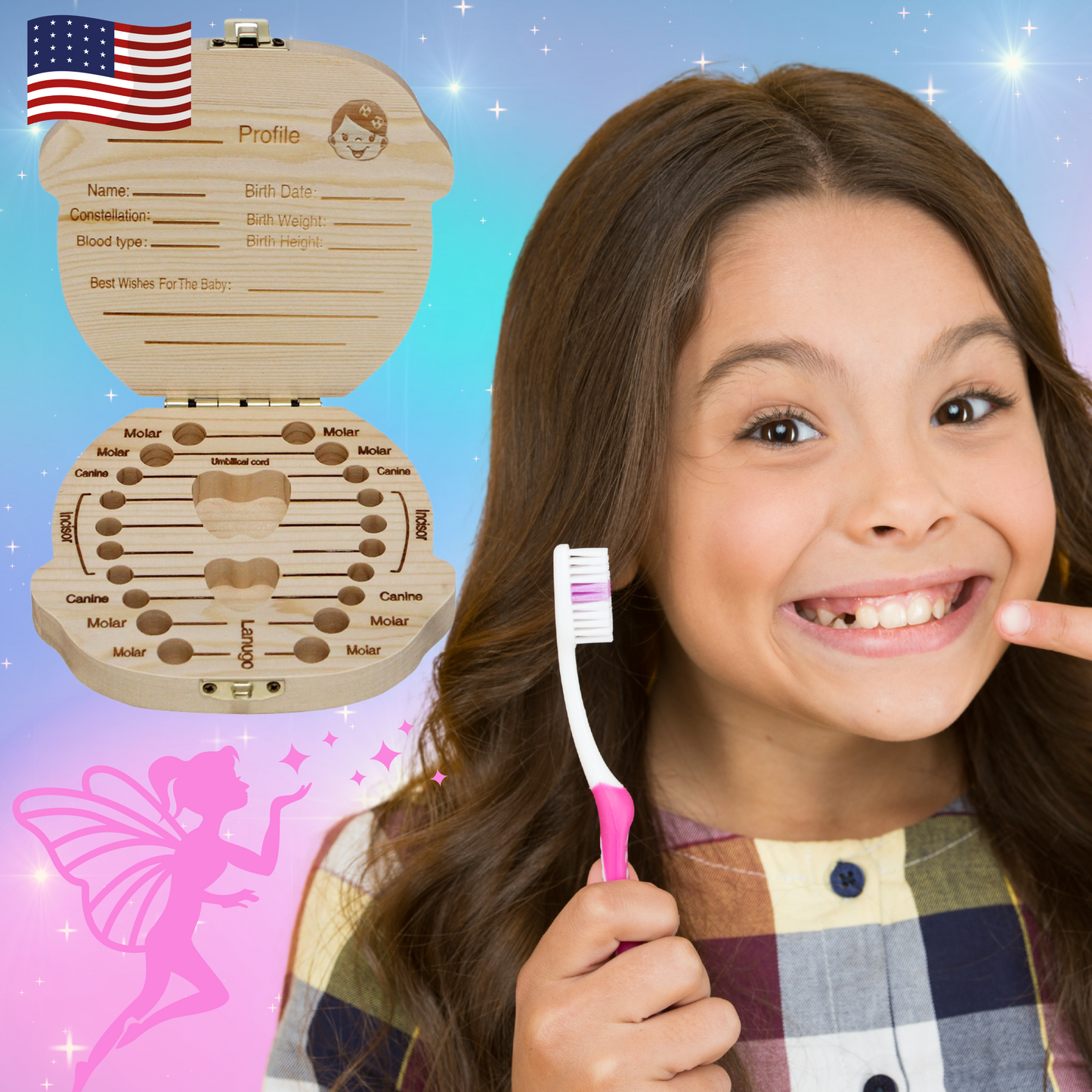 Personalized Magic Tooth Fairy Box
