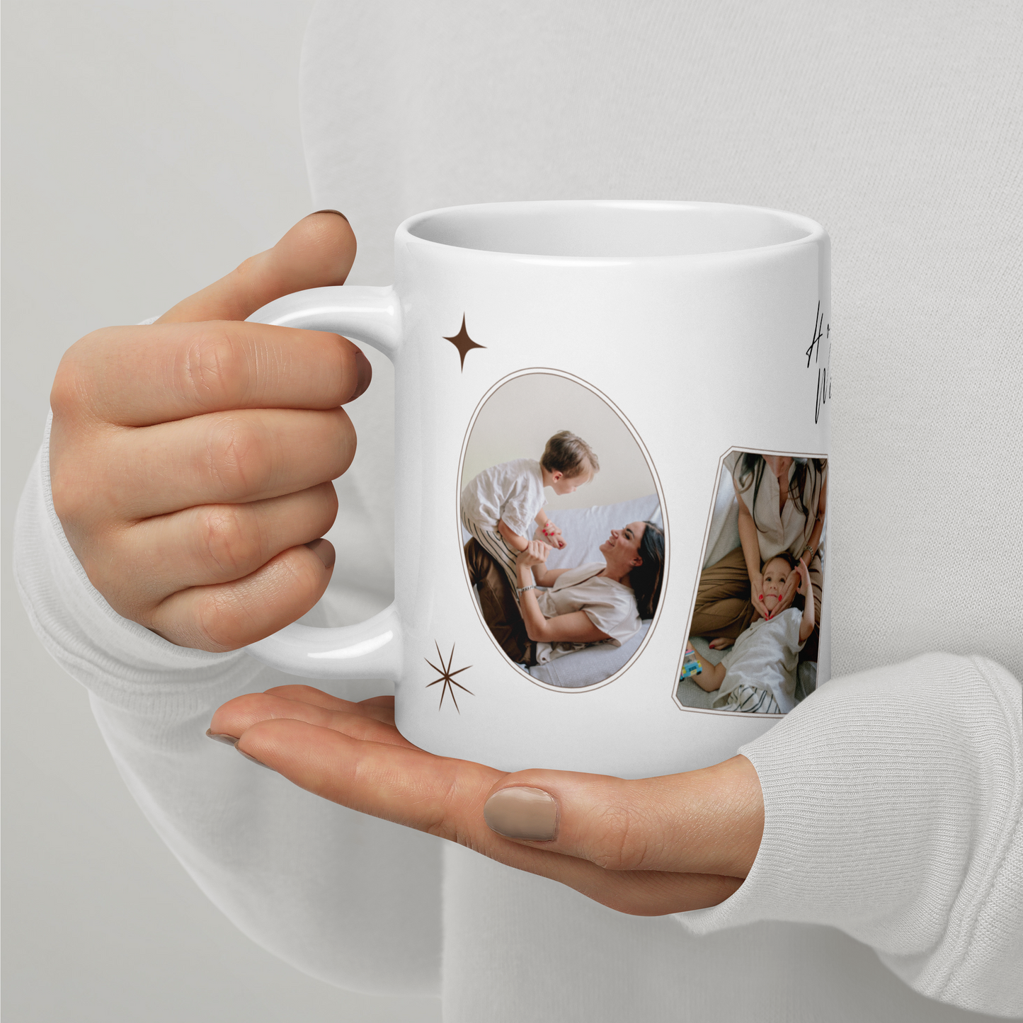 Personalized White Glossy Photo Mug